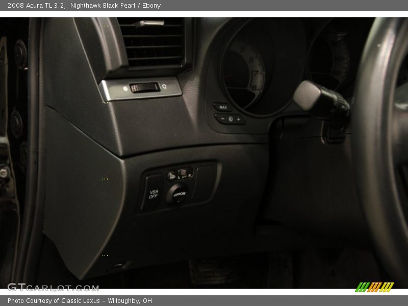 Nighthawk Black Pearl / Ebony 2008 Acura TL 3.2