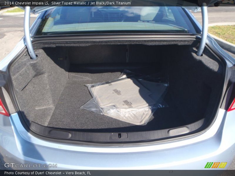 Silver Topaz Metallic / Jet Black/Dark Titanium 2014 Chevrolet Impala LS
