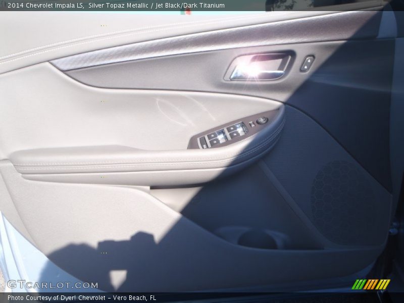 Silver Topaz Metallic / Jet Black/Dark Titanium 2014 Chevrolet Impala LS