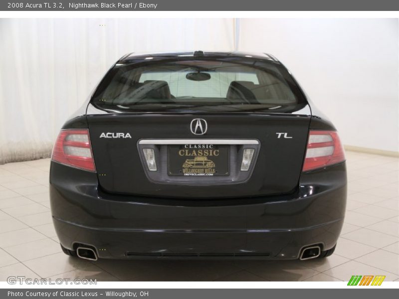 Nighthawk Black Pearl / Ebony 2008 Acura TL 3.2