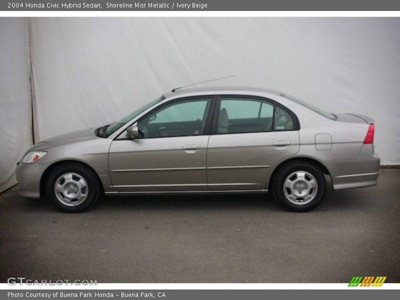  2004 Civic Hybrid Sedan Shoreline Mist Metallic