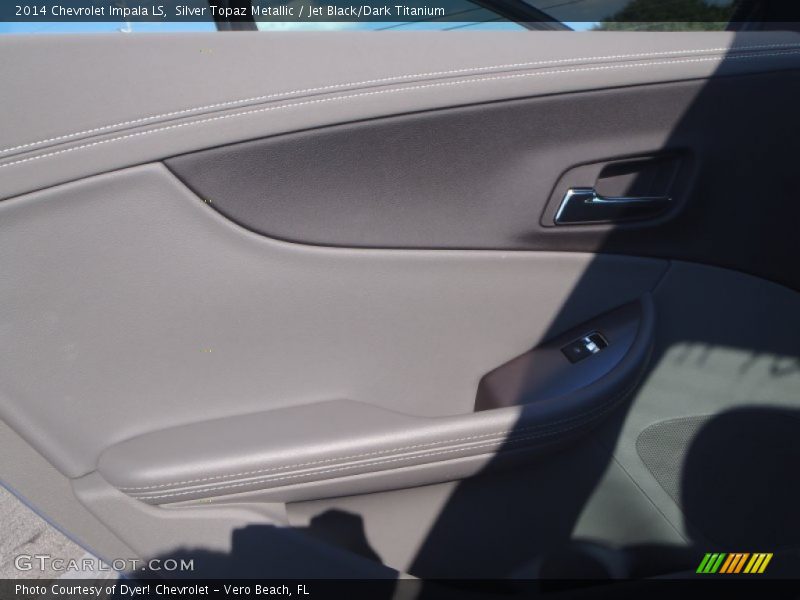 Silver Topaz Metallic / Jet Black/Dark Titanium 2014 Chevrolet Impala LS