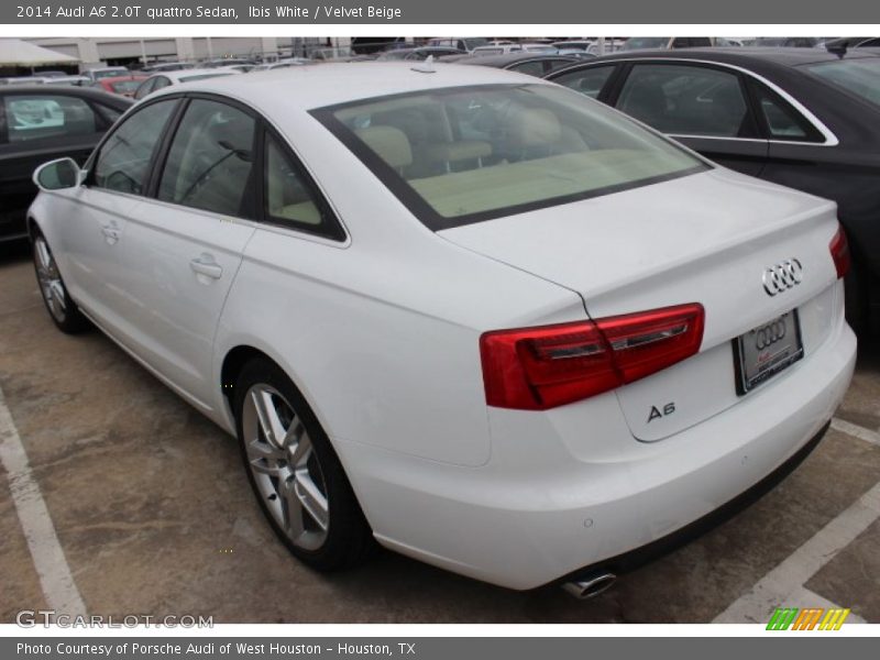 Ibis White / Velvet Beige 2014 Audi A6 2.0T quattro Sedan