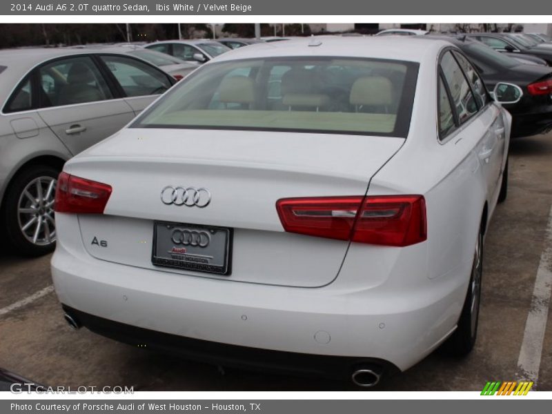 Ibis White / Velvet Beige 2014 Audi A6 2.0T quattro Sedan