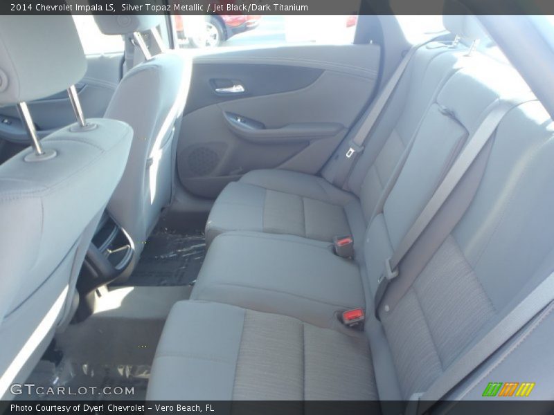 Silver Topaz Metallic / Jet Black/Dark Titanium 2014 Chevrolet Impala LS