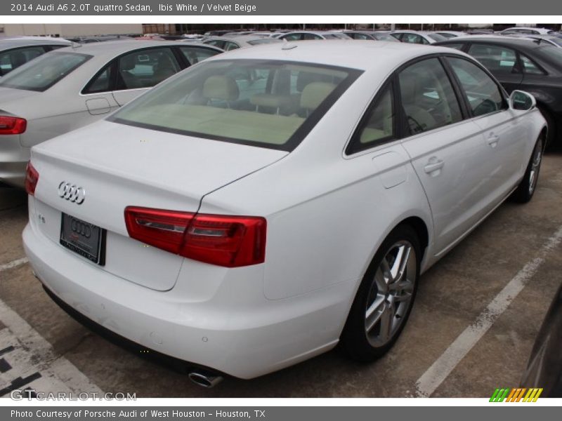 Ibis White / Velvet Beige 2014 Audi A6 2.0T quattro Sedan