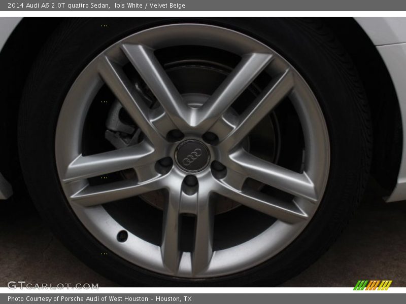 Ibis White / Velvet Beige 2014 Audi A6 2.0T quattro Sedan