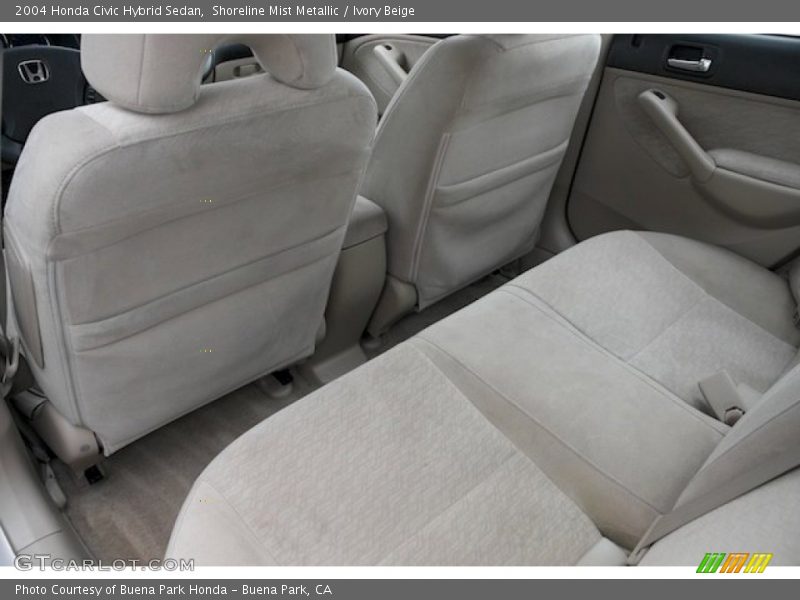 Shoreline Mist Metallic / Ivory Beige 2004 Honda Civic Hybrid Sedan
