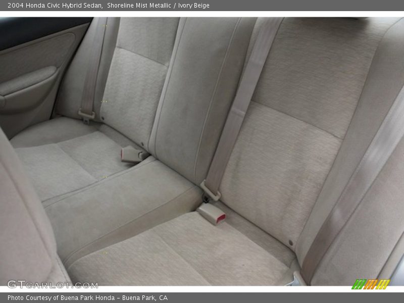 Shoreline Mist Metallic / Ivory Beige 2004 Honda Civic Hybrid Sedan