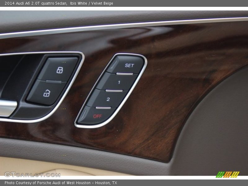 Ibis White / Velvet Beige 2014 Audi A6 2.0T quattro Sedan