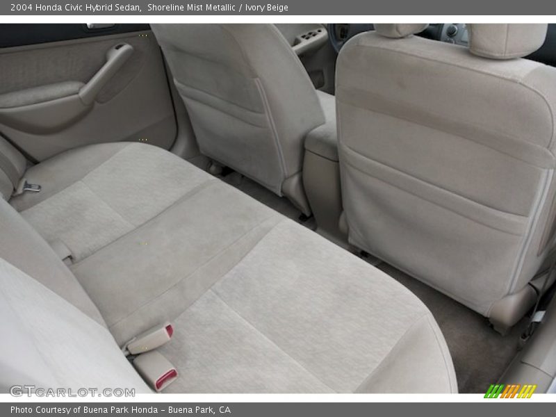 Shoreline Mist Metallic / Ivory Beige 2004 Honda Civic Hybrid Sedan