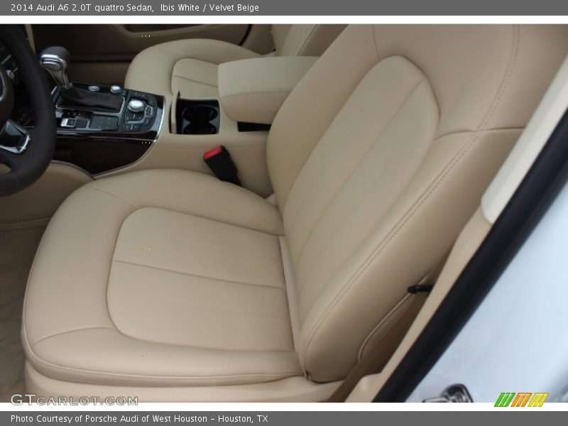 Ibis White / Velvet Beige 2014 Audi A6 2.0T quattro Sedan