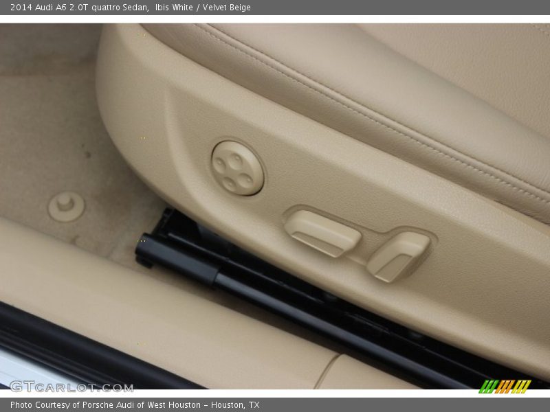 Ibis White / Velvet Beige 2014 Audi A6 2.0T quattro Sedan