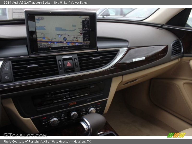 Ibis White / Velvet Beige 2014 Audi A6 2.0T quattro Sedan