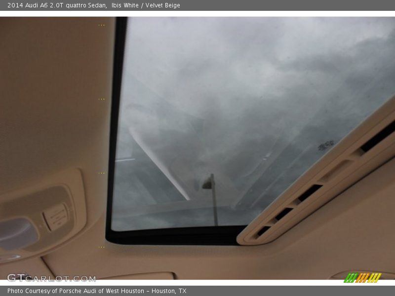 Ibis White / Velvet Beige 2014 Audi A6 2.0T quattro Sedan