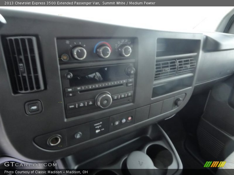 Summit White / Medium Pewter 2013 Chevrolet Express 3500 Extended Passenger Van