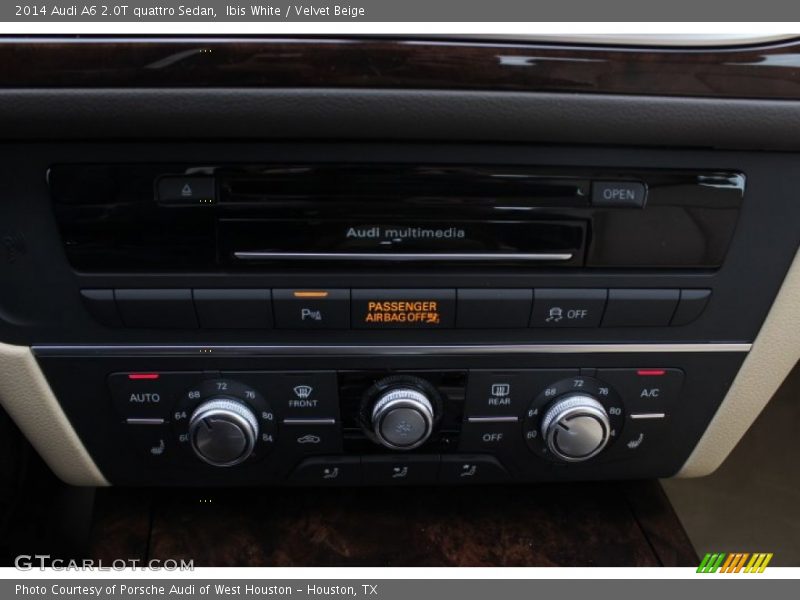 Ibis White / Velvet Beige 2014 Audi A6 2.0T quattro Sedan