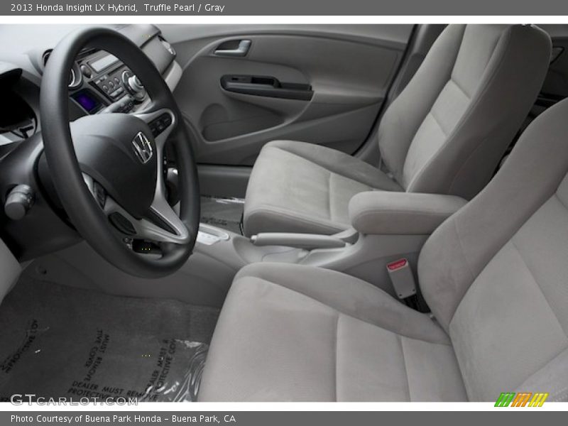 Truffle Pearl / Gray 2013 Honda Insight LX Hybrid