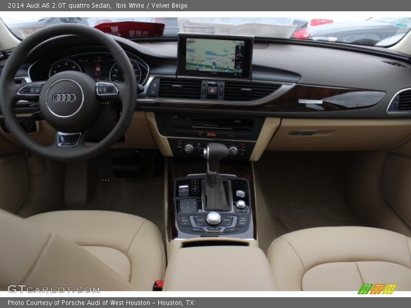 Ibis White / Velvet Beige 2014 Audi A6 2.0T quattro Sedan