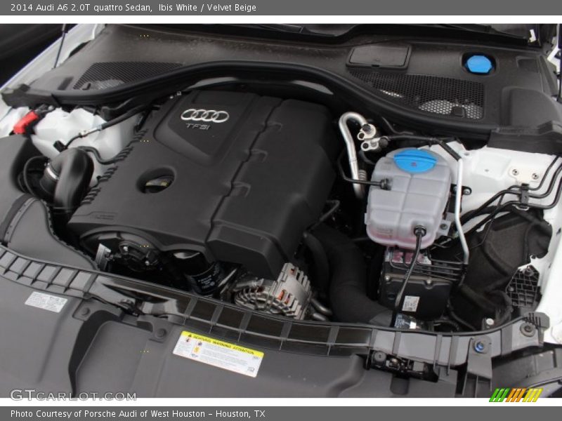 Ibis White / Velvet Beige 2014 Audi A6 2.0T quattro Sedan