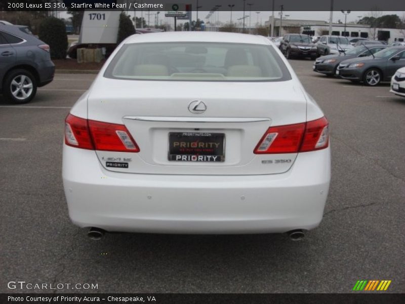 Starfire White Pearl / Cashmere 2008 Lexus ES 350