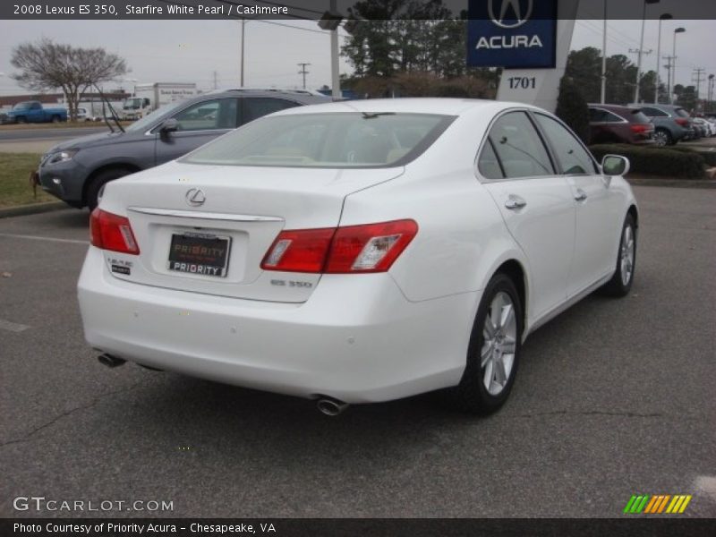 Starfire White Pearl / Cashmere 2008 Lexus ES 350