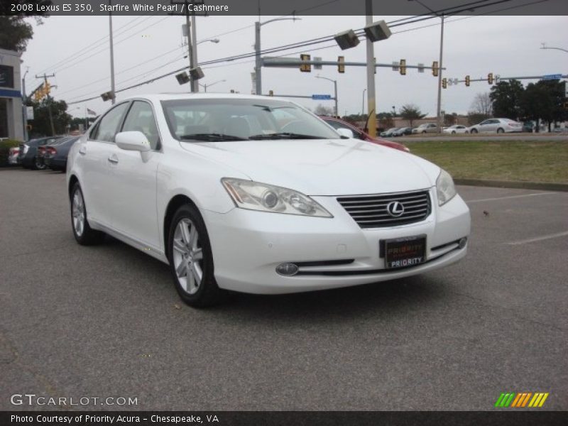Starfire White Pearl / Cashmere 2008 Lexus ES 350
