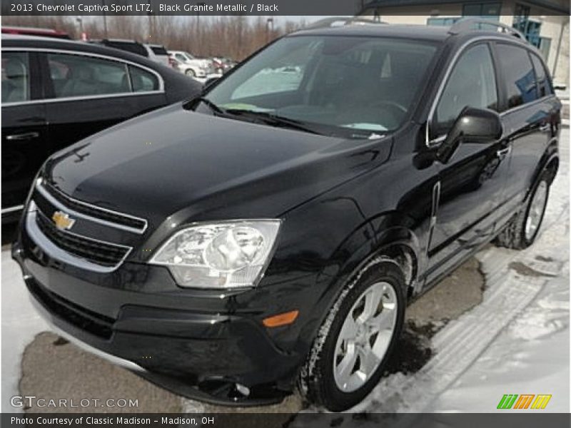Black Granite Metallic / Black 2013 Chevrolet Captiva Sport LTZ