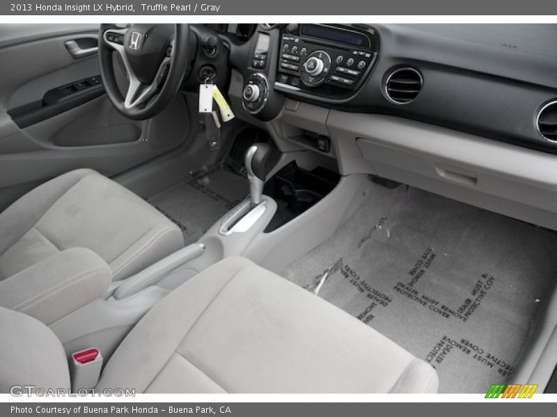 Truffle Pearl / Gray 2013 Honda Insight LX Hybrid
