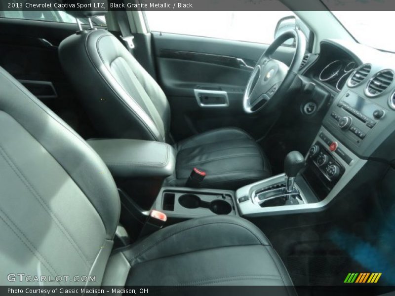 Black Granite Metallic / Black 2013 Chevrolet Captiva Sport LTZ