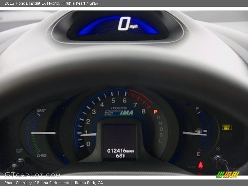 Truffle Pearl / Gray 2013 Honda Insight LX Hybrid