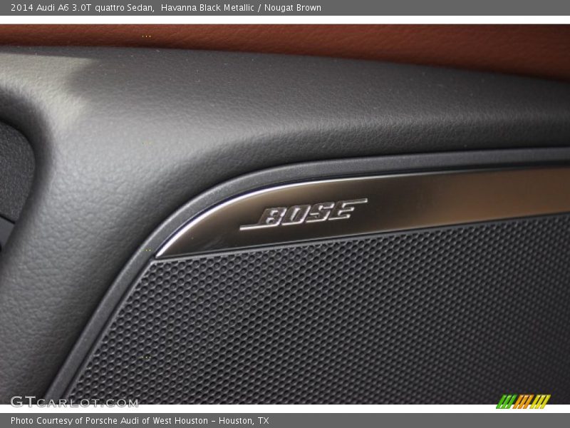 Havanna Black Metallic / Nougat Brown 2014 Audi A6 3.0T quattro Sedan