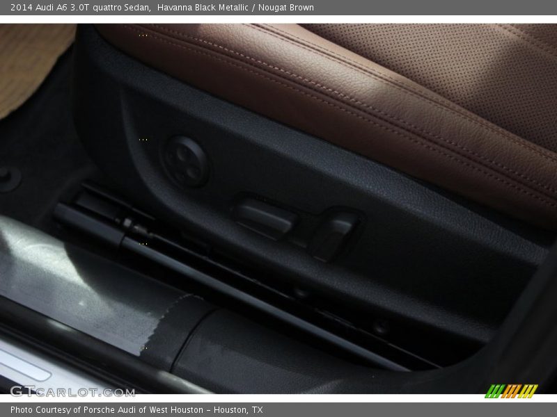 Havanna Black Metallic / Nougat Brown 2014 Audi A6 3.0T quattro Sedan