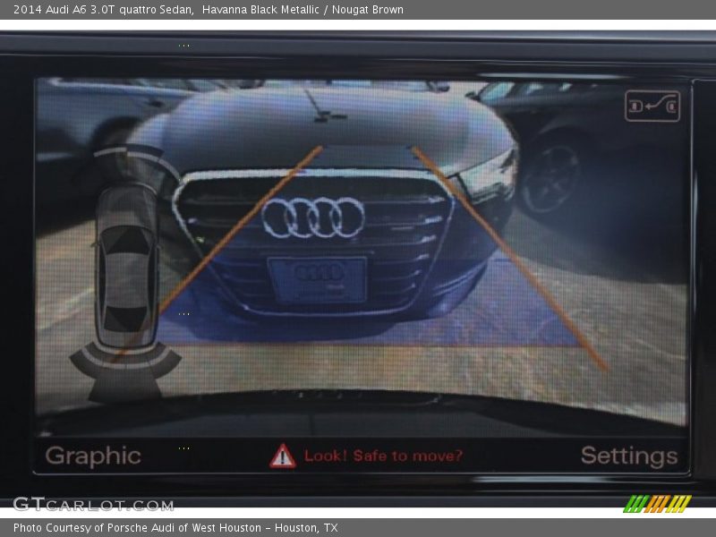 Havanna Black Metallic / Nougat Brown 2014 Audi A6 3.0T quattro Sedan