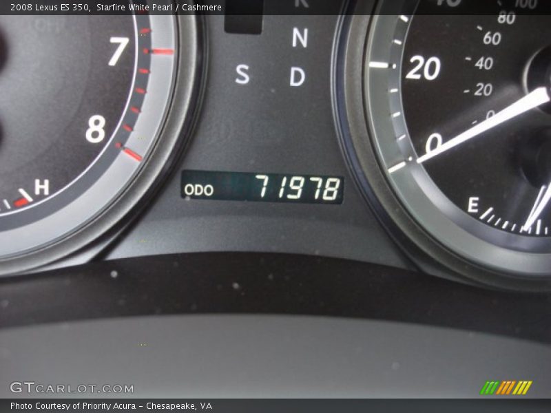 Starfire White Pearl / Cashmere 2008 Lexus ES 350