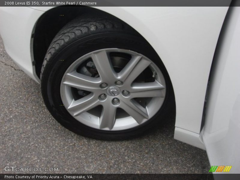 Starfire White Pearl / Cashmere 2008 Lexus ES 350