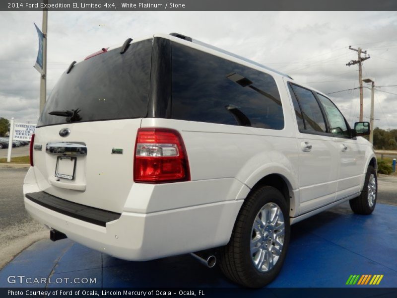 White Platinum / Stone 2014 Ford Expedition EL Limited 4x4