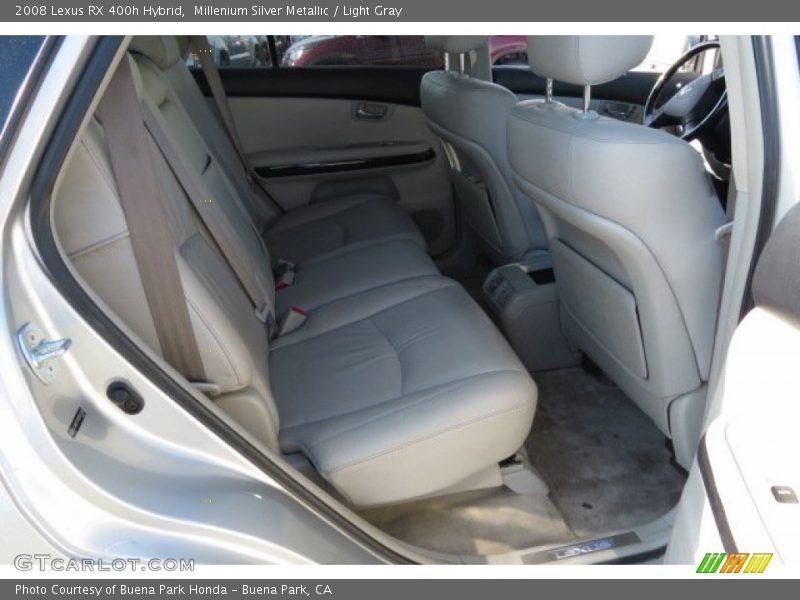 Millenium Silver Metallic / Light Gray 2008 Lexus RX 400h Hybrid