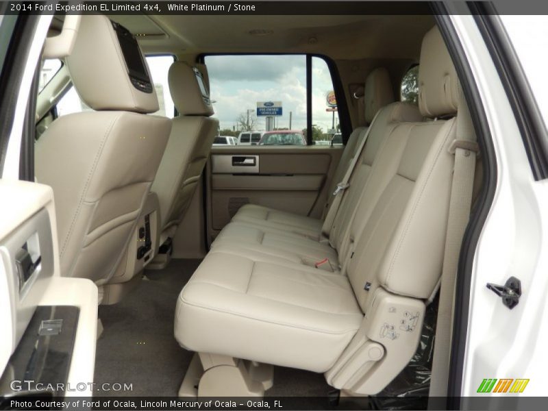 Rear Seat of 2014 Expedition EL Limited 4x4