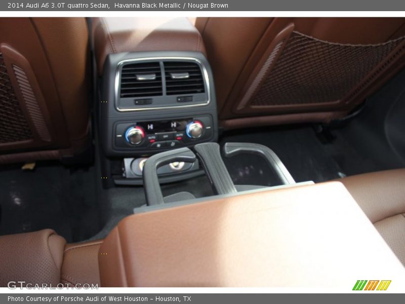 Havanna Black Metallic / Nougat Brown 2014 Audi A6 3.0T quattro Sedan