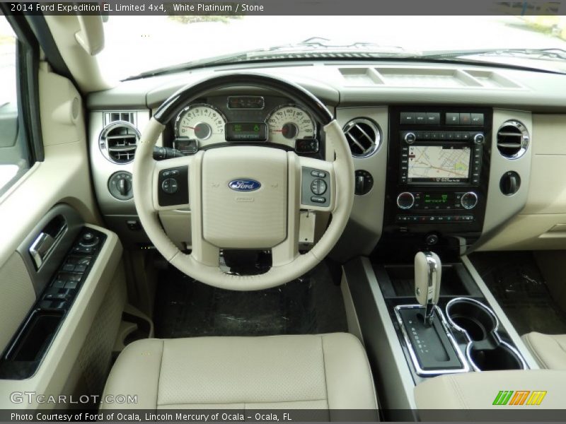 Dashboard of 2014 Expedition EL Limited 4x4