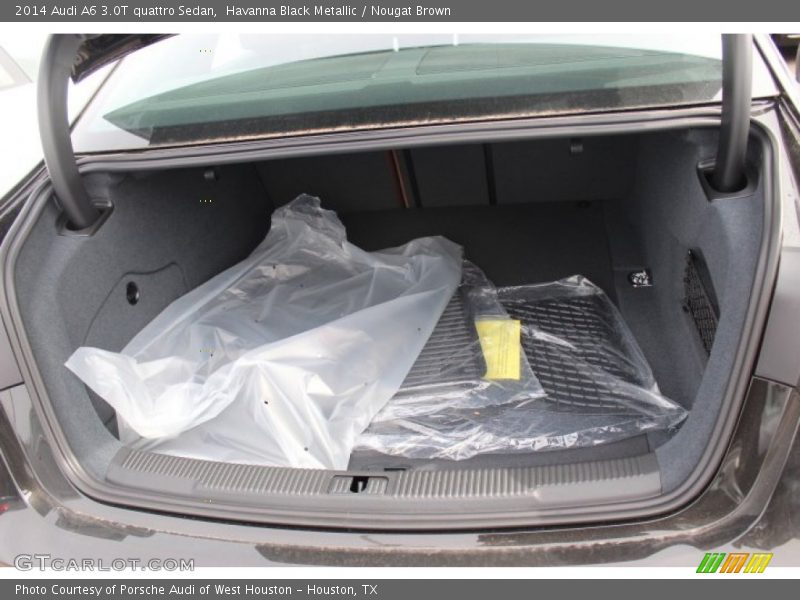 Havanna Black Metallic / Nougat Brown 2014 Audi A6 3.0T quattro Sedan