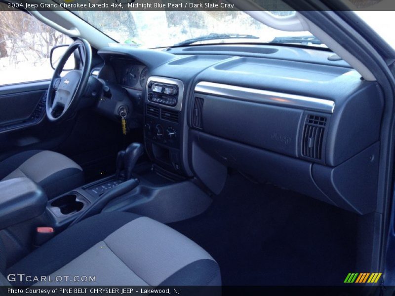Midnight Blue Pearl / Dark Slate Gray 2004 Jeep Grand Cherokee Laredo 4x4