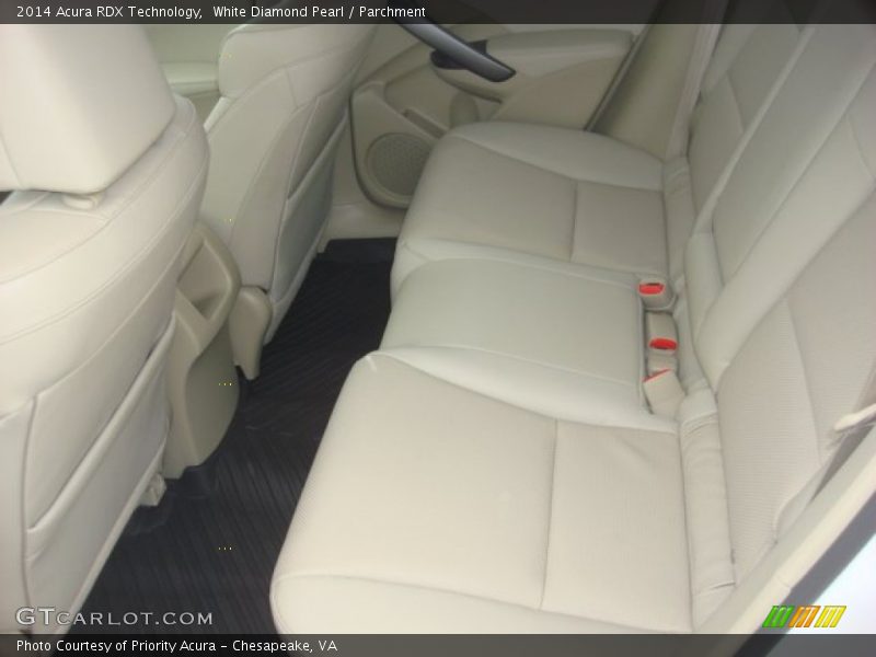 White Diamond Pearl / Parchment 2014 Acura RDX Technology