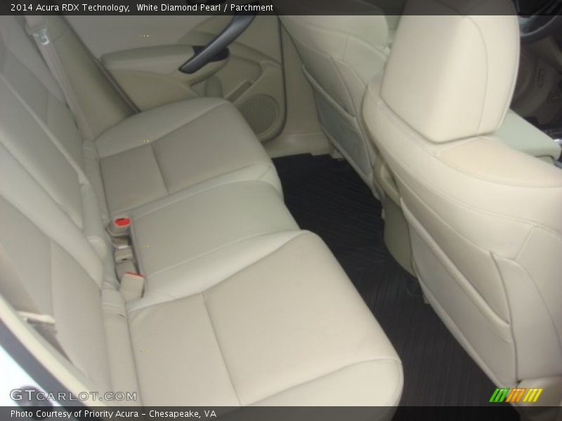 White Diamond Pearl / Parchment 2014 Acura RDX Technology