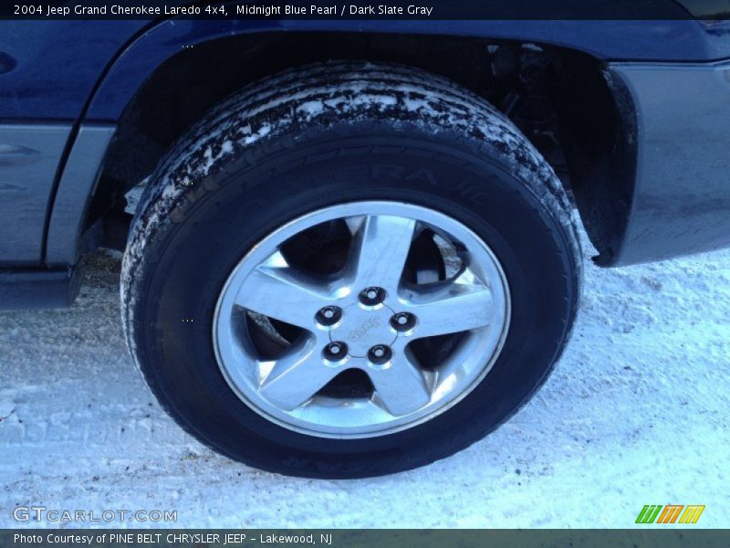 Midnight Blue Pearl / Dark Slate Gray 2004 Jeep Grand Cherokee Laredo 4x4