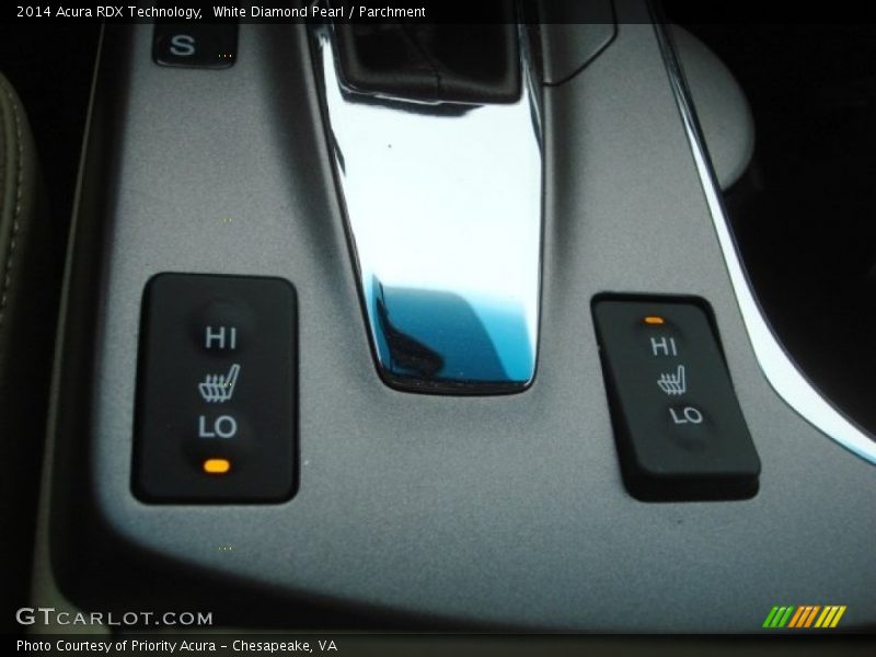 White Diamond Pearl / Parchment 2014 Acura RDX Technology