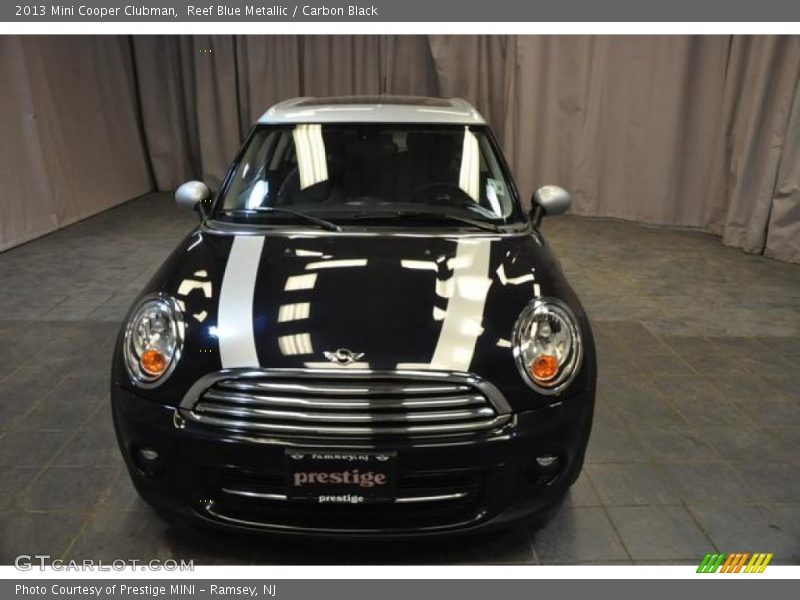 Reef Blue Metallic / Carbon Black 2013 Mini Cooper Clubman