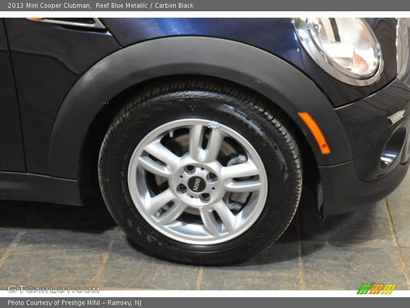 Reef Blue Metallic / Carbon Black 2013 Mini Cooper Clubman