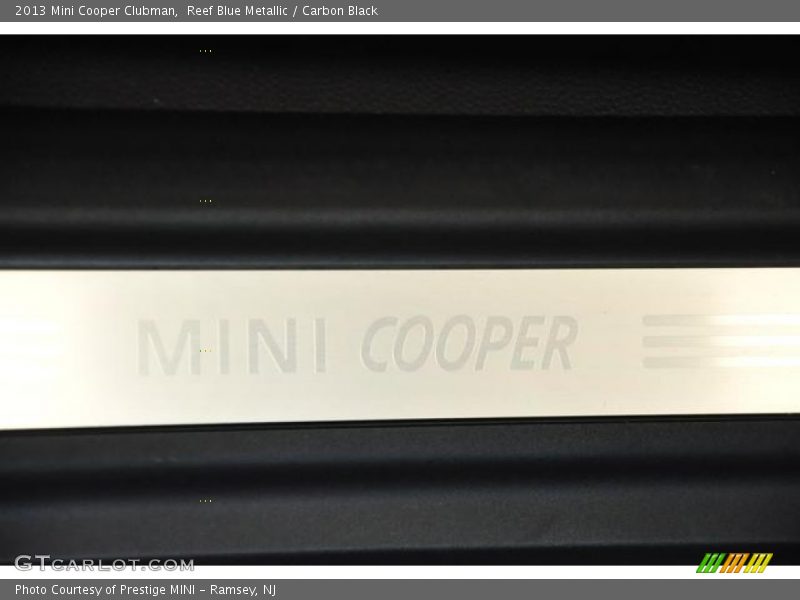 Reef Blue Metallic / Carbon Black 2013 Mini Cooper Clubman